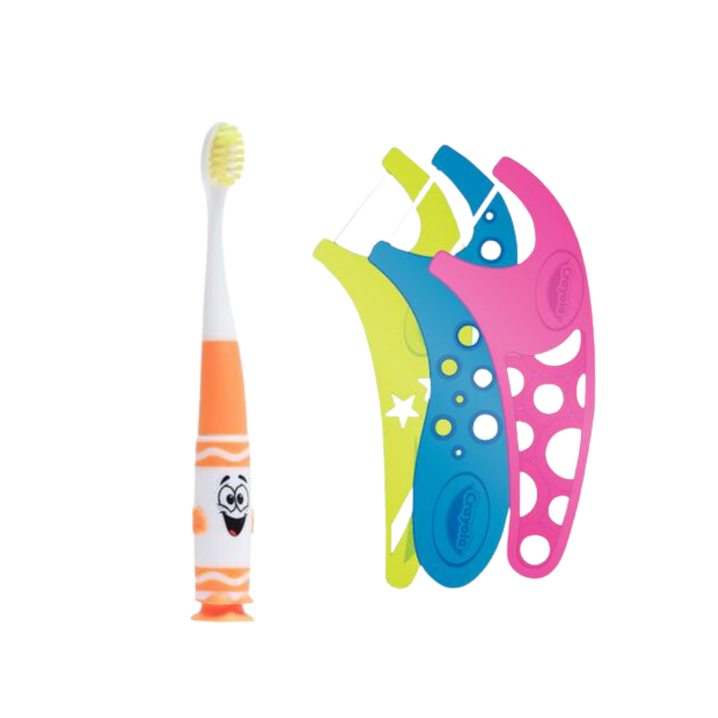 Gum Crayola Tb Flosser Bundle Kids – Curio.dental