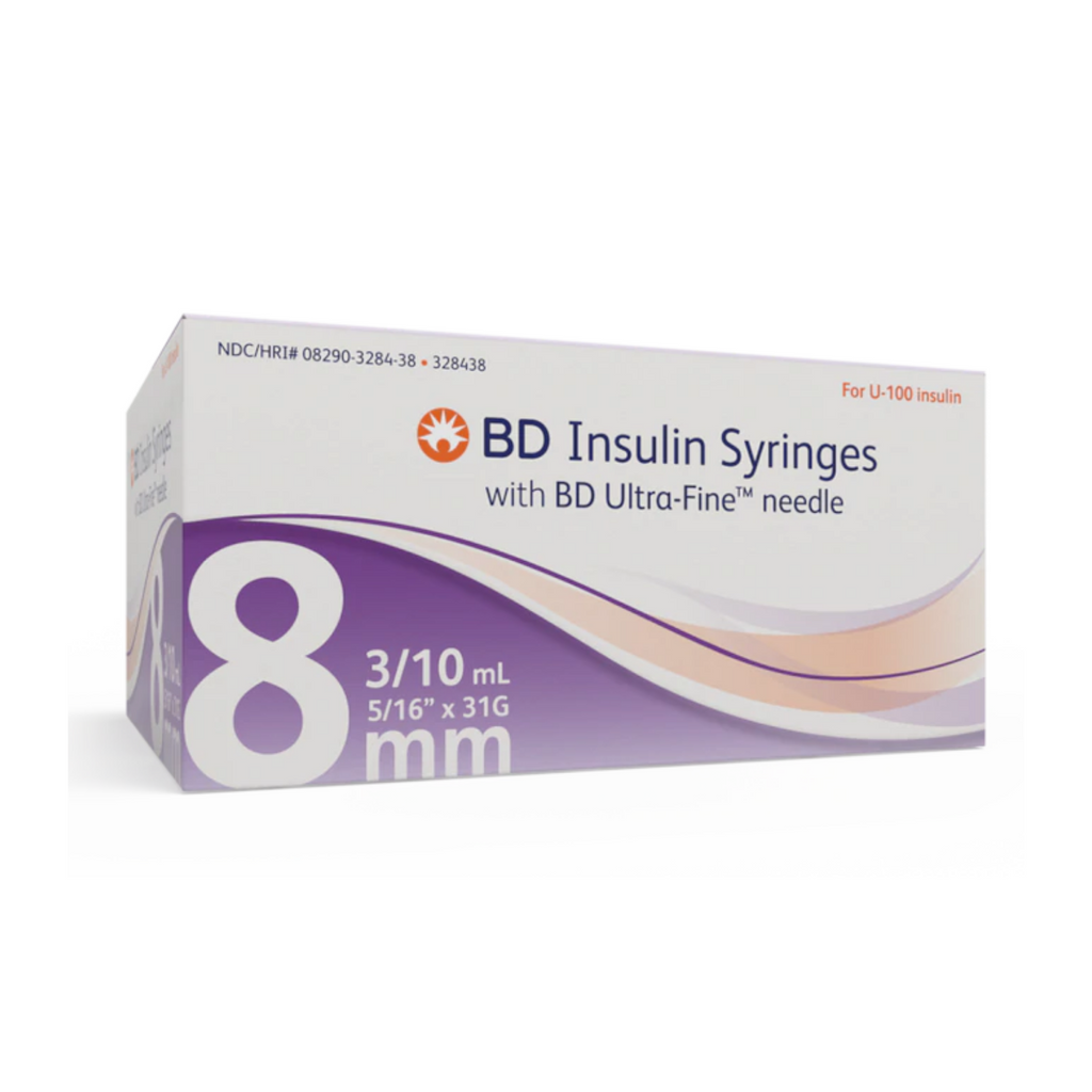 Insulin Syringe Ultra-Fine .5cc 30g x 1/2 500/Cs –