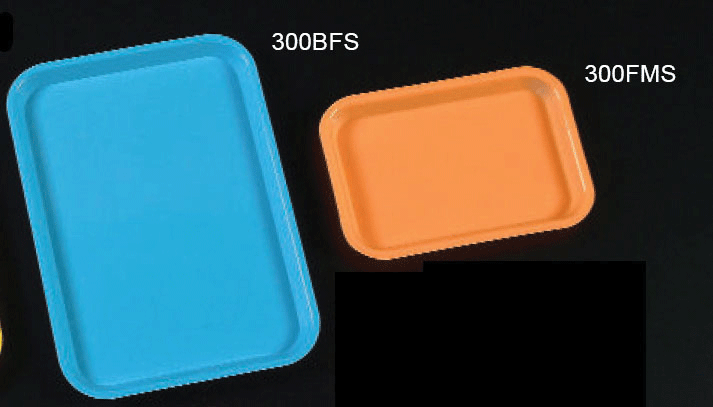 Flat Tray Size F & Lid (Plasdent)