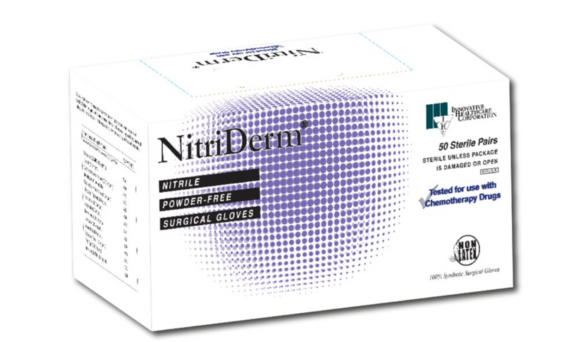Nitriderm Sterile Surgical Gloves 50pr/Bx