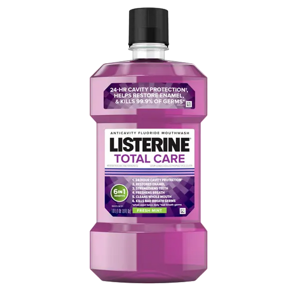 Listerine Total Care Fresh Mint Mouthwash 1L