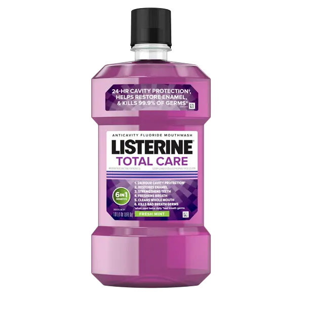 Listerine Total Care Fresh Mint Mouthwash 1L