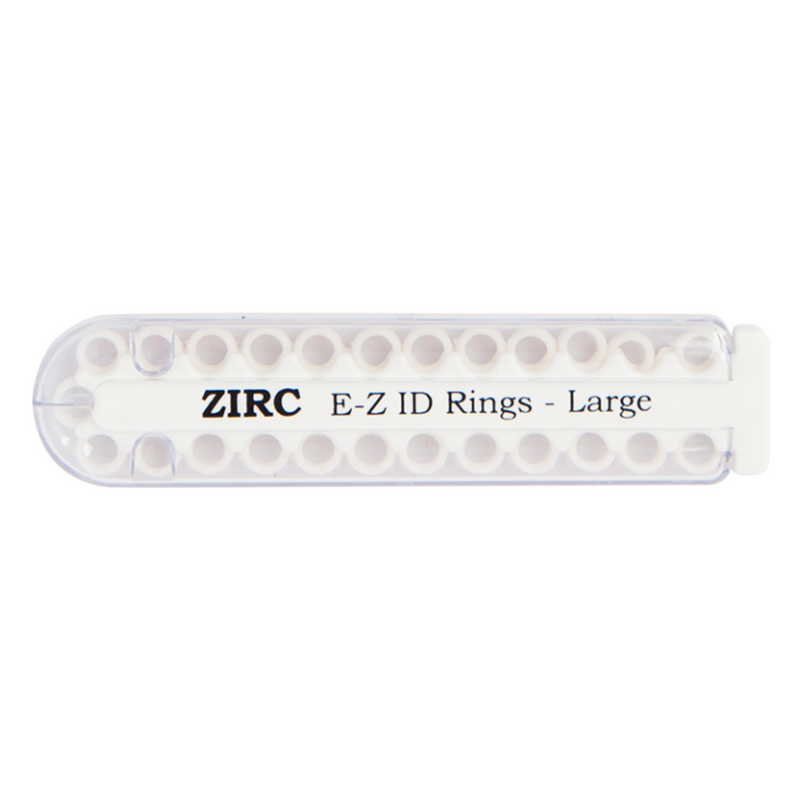 EZ ID Rings Large 25/Pk