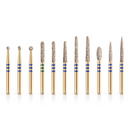 Alpen Z-REX Zirconia Diamond Burs 5/Pk