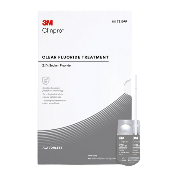 Clinpro Clear Fluoride 0.5mL 100/Pk