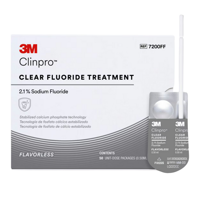 Clinpro Clear Fluoride 0.5mL 50/Pk