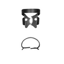 Rubber Dam Clamp Black Line