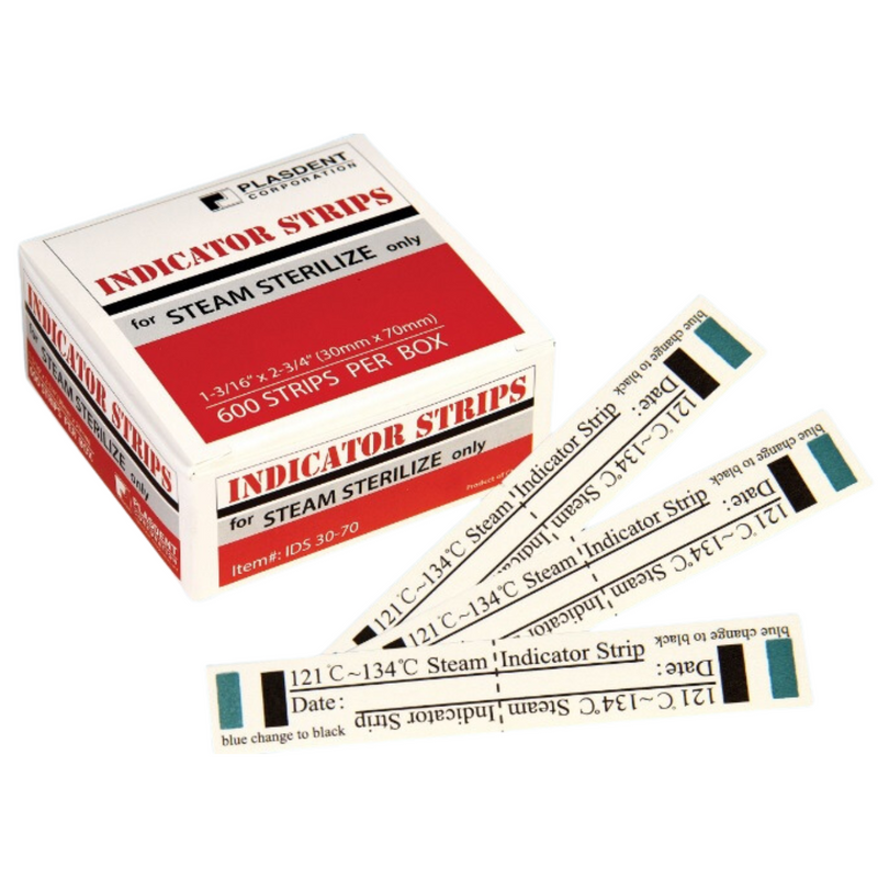 Steam Sterilization Indicator Strips 600/Pk