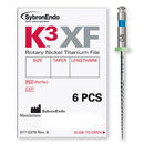 K3 XF NiTi Files 6/Pk