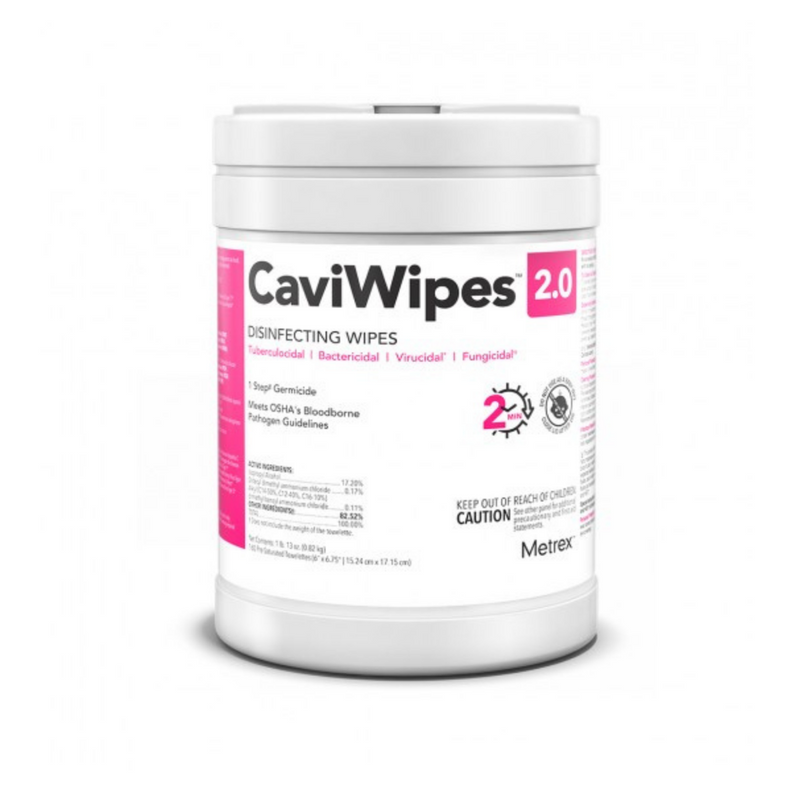 CaviWipes 2.0 Large 160/Can x 12/Cs