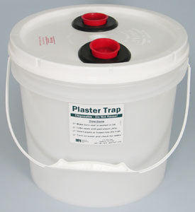 Disposable Plaster Trap Refill 3.5 Gal Trap w/2 Plastic Cap