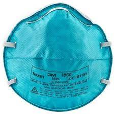 N95 Respirator & Surgical Cone Mask Folded Valve 5/Box