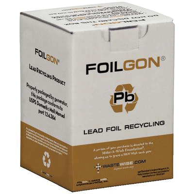 Foilgon 7lb 1 Storage Container, 1 Pre-Paid Shipping Label
