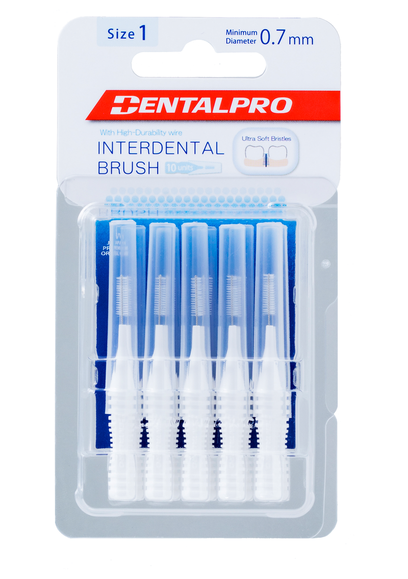 Interdental Brush I-Shaped 10/Pk