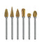 Goldies Carbide Bur Coarse-Cut Kit 6/Pk