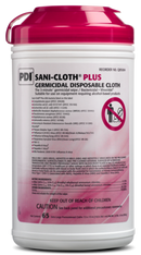 Sani-Cloth Plus Wipes X-Large 65/Cn x 6/Cs