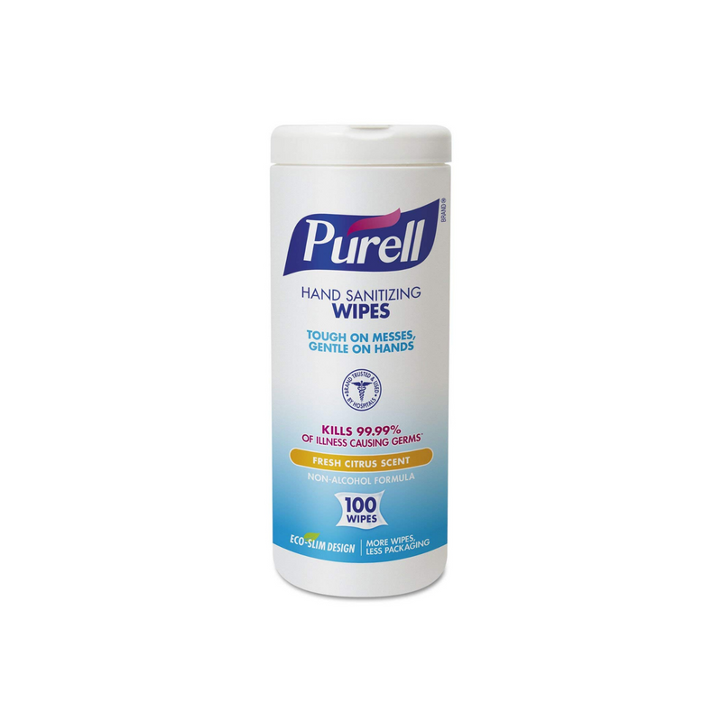Purell Sanitizing Wipes 100/Can