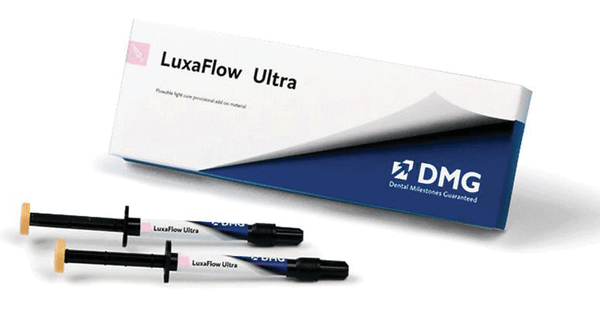 LuxaFlow Ultra Syringe Refill 2 x 1.5gm Syringes, 10 Tips