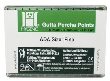 Hygenic Gutta Percha Points Vials XF-XLarge 100/Pk