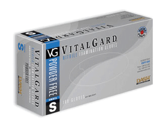 VitalGard Nitrile Powder-Free 100/Bx