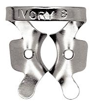 Rubber Damp Clamps Ivory