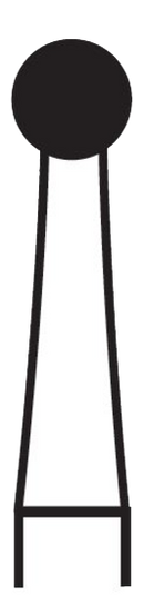 FG Burs-Surgical Length Round Burs