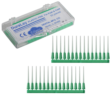 Duralay Plastic Pins 50/Bx