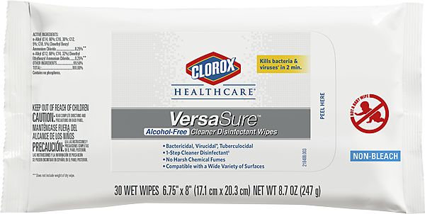 VersaSure Wipes AF 30/Flat-Pack