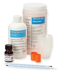 Flexacryl Professional Pack 100gm Powder, 118ml Liquid