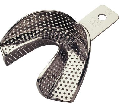 Coe Impression Tray-Regular Perforated