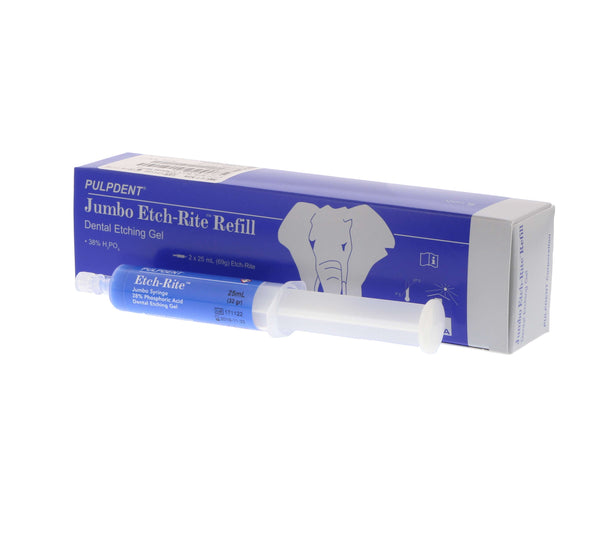 Etch-Rite Jumbo Syringe Refill 2 x 25ml