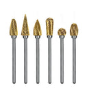 Carbide Burs Fine Cut Assorted Kit 6/Pk