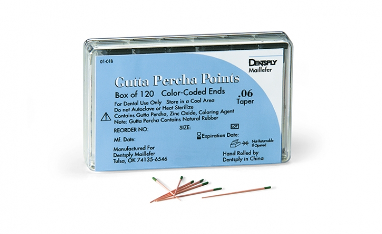 Gutta Percha Points CV Tapered Vials Pack 120/Pk