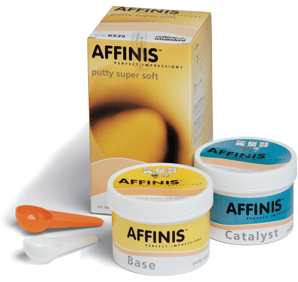 Affinis Putty Soft Jars 300ml Base, 300ml Catalyst