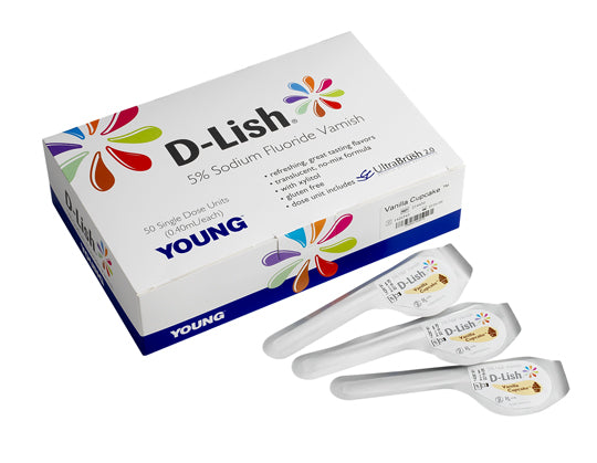 D-Lish Fluoride Varnish Unidose Bulk 200/Bx