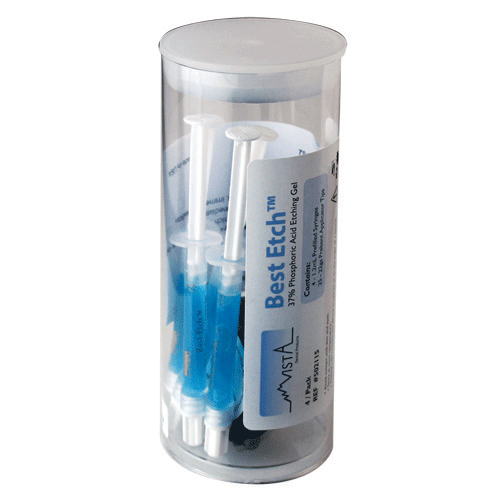 Best-Etch Syringe Kit 4 x 1.2ml Syringes, Tips
