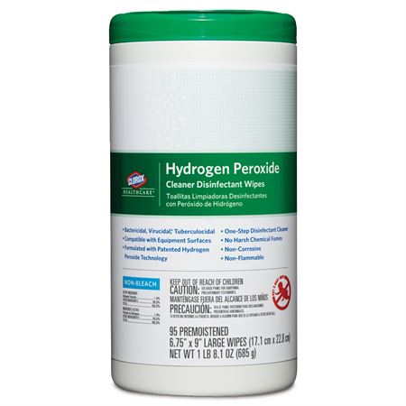 Clorox Hydrogen Peroxide Wipes 95/Cn