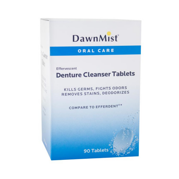 Dawn Mist Denture Tablets 90/Bx x 24/Cs