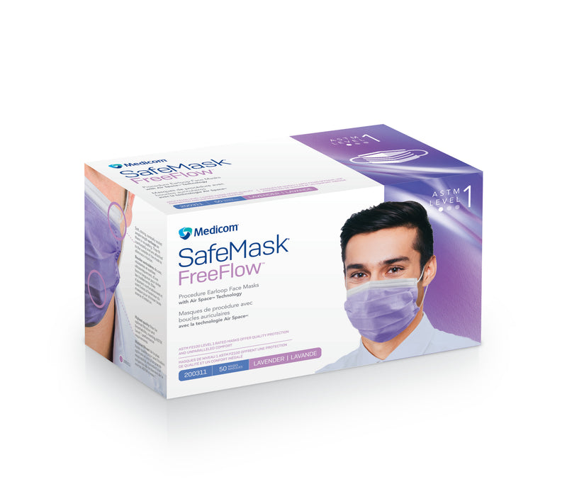 SafeMask FreeFlow 50/Bx ASTM 1