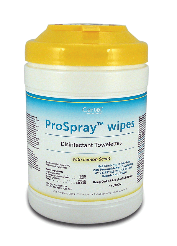 ProSpray Wipes Large 240/Pk