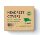 Headrest Covers Biodegradable 10x11 250/Box
