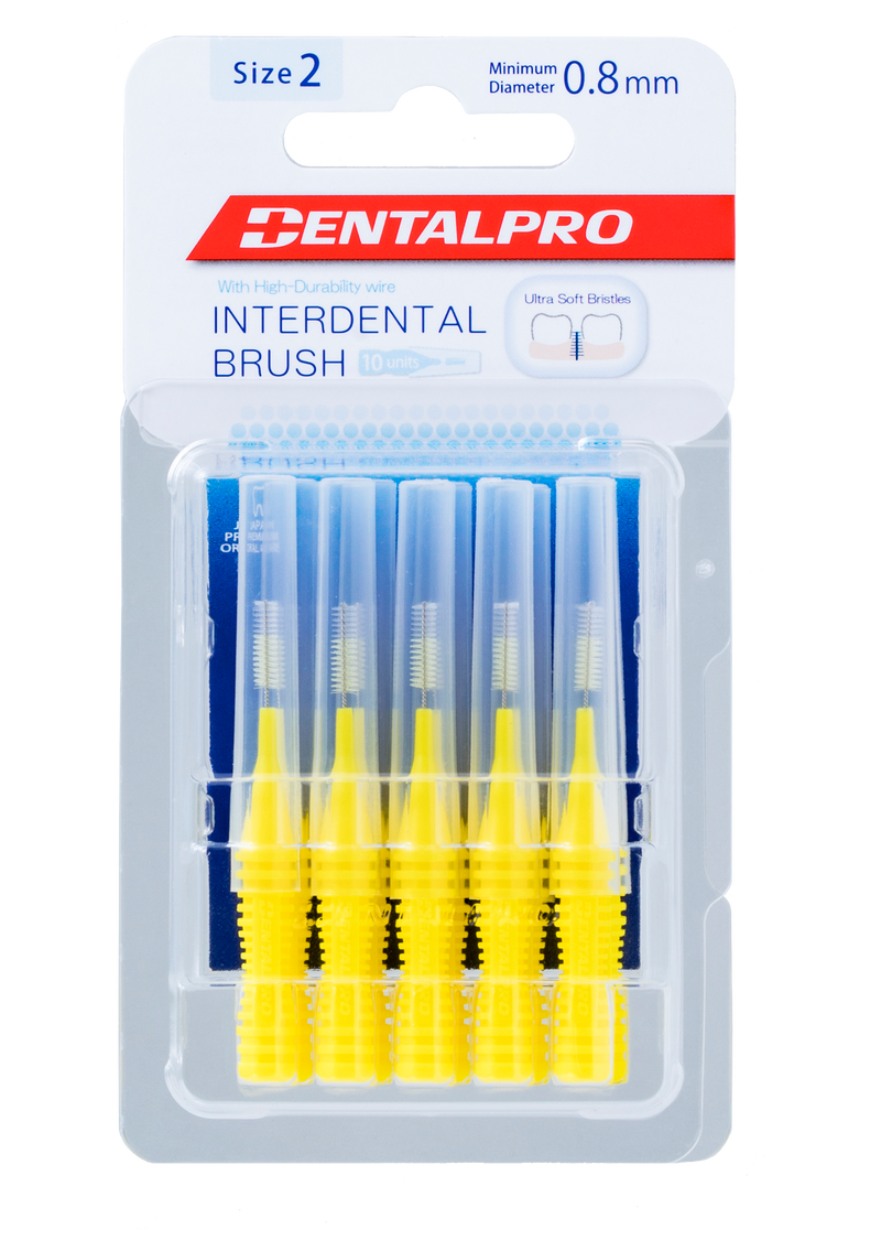 Interdental Brush I-Shaped 10/Pk