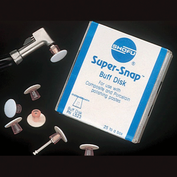 Super-Snap Buff Disks 25/Bx