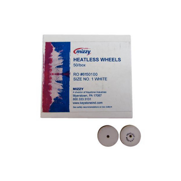 Mizzy Heatless Wheels Regular Grit 50/Pk