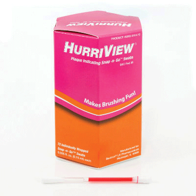 Hurriview Hurriview II Swabs 72/Pk
