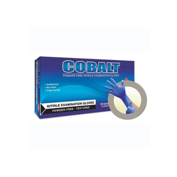 Cobalt Blue Nitrle Gloves 100/Bx