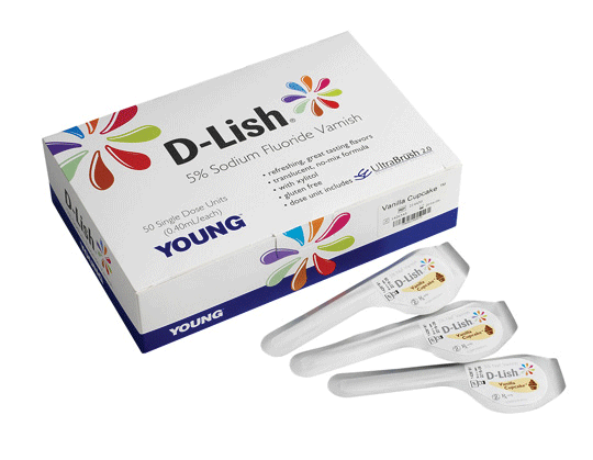 D-Lish Fluoride Varnish Unidose Bulk 200/Bx