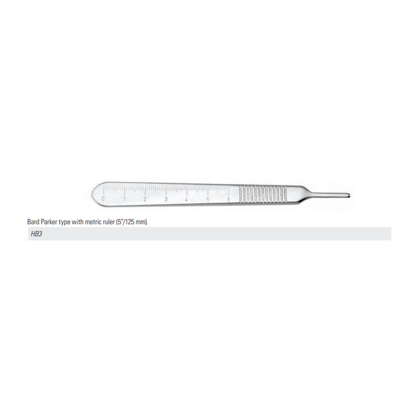 Scalpel Blade Handle SE Flat #3