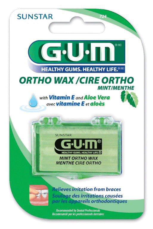 GUM Orthodontic Wax 24/Bx