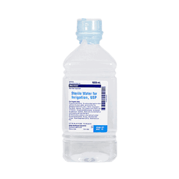 Sterile Water for Irrig 1000mL 12/Cs